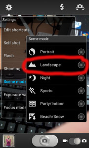 Aperture on a Point and Shoot