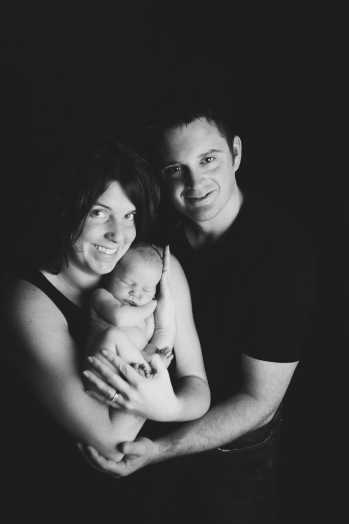 Greenville SC Sleepy Newborn Photographer Family