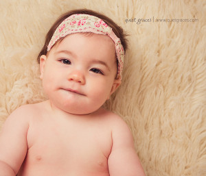 Curious 6 Month Old Greenville SC Baby Photography