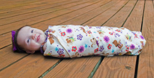 Upstate SC XL Swaddle Blanket Modern Baby Boutique