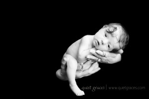 Baby Girl in Mama's hand Tiny Baby Girl Newborn Photographer Simpsonville SC
