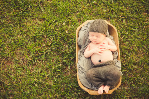 Pure Simple Outdor Infant Pictures Greenville SC