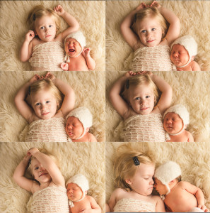 Older Sibling with Newborn Greenville SC