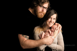 Newborn Baby boy with Family Pictures in Greer SC