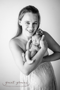 Newborn Baby in mama's arms Simpsonville SC