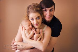 Family with Newborn in Greer SC