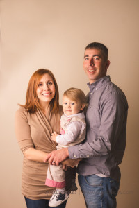 One year old family picture in FIve forks SC