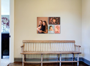 Canvas Gallery wall Newborn Photography Greenville SC