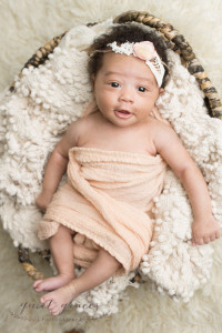 Baby Girl in a basket Greenville SC