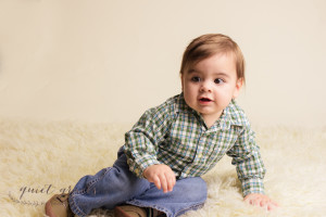 Sitting Baby Boy Photos in Greenville SC