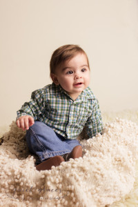 Sitting Baby Boy Photos in Greenville SC