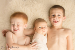 6 week Newborn Baby Boy Pictures with family Simpsonville SC