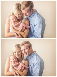 Newborn with family pictures Greenville SC