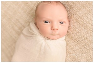 Wide Awake Baby Boy Newborn Photographer Greenville SC