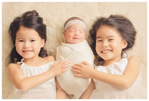 Siblings with Newborn Photography Simpsonville SC