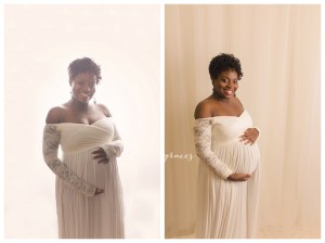 Indoor Maternity Photography Greenville SC