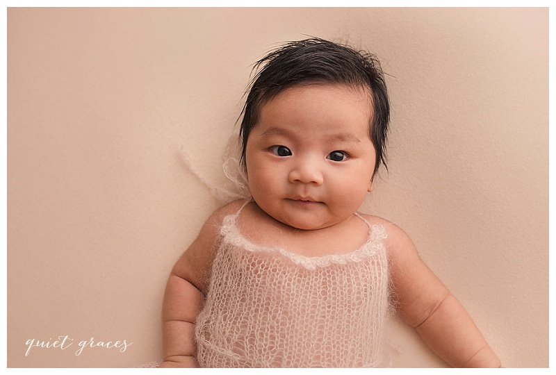 6 week old baby photography Greenville SC