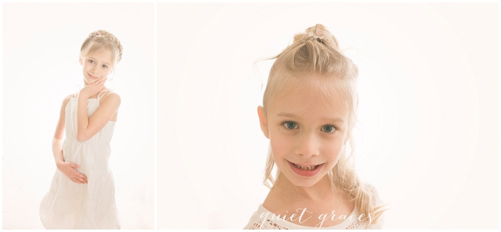 Dreamy White Studio Photography Greenville SC