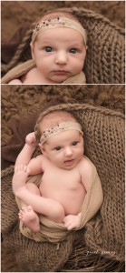 Posed newborn baby pictures Upstate SC