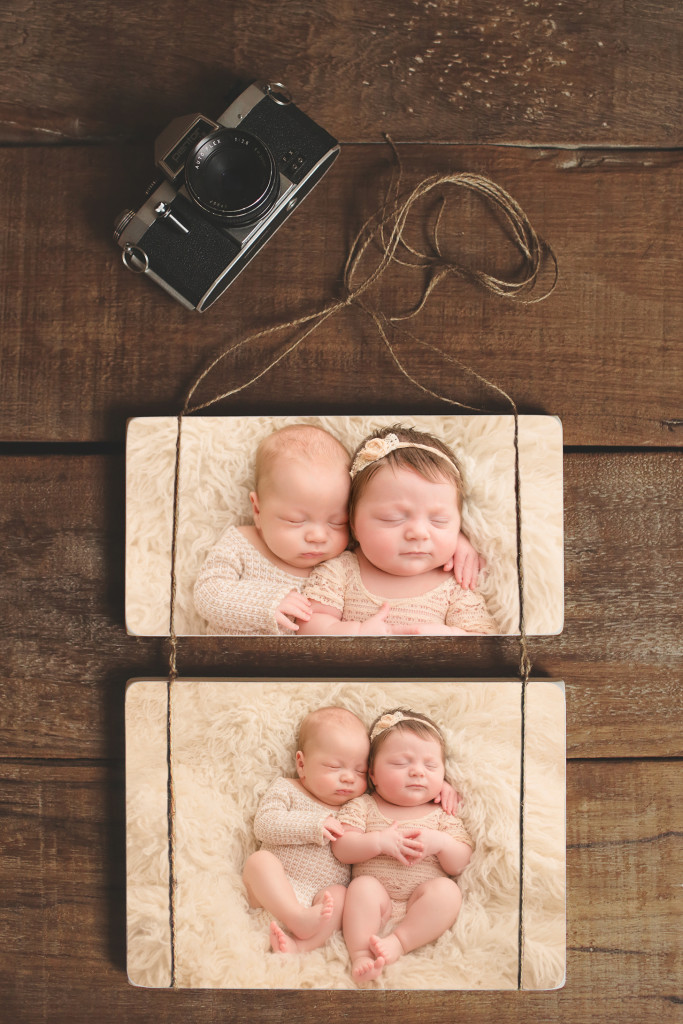 Newborn Twin Photographer Greenville SC