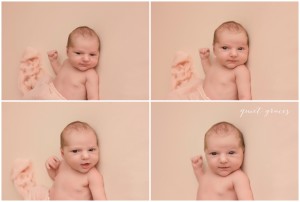 Awake newborn baby pictures upstate SC