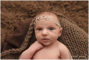 Awake Newborn Baby Photographer Simpsonville SC