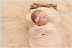 Newborn Baby Photographer with Props Greenville SC