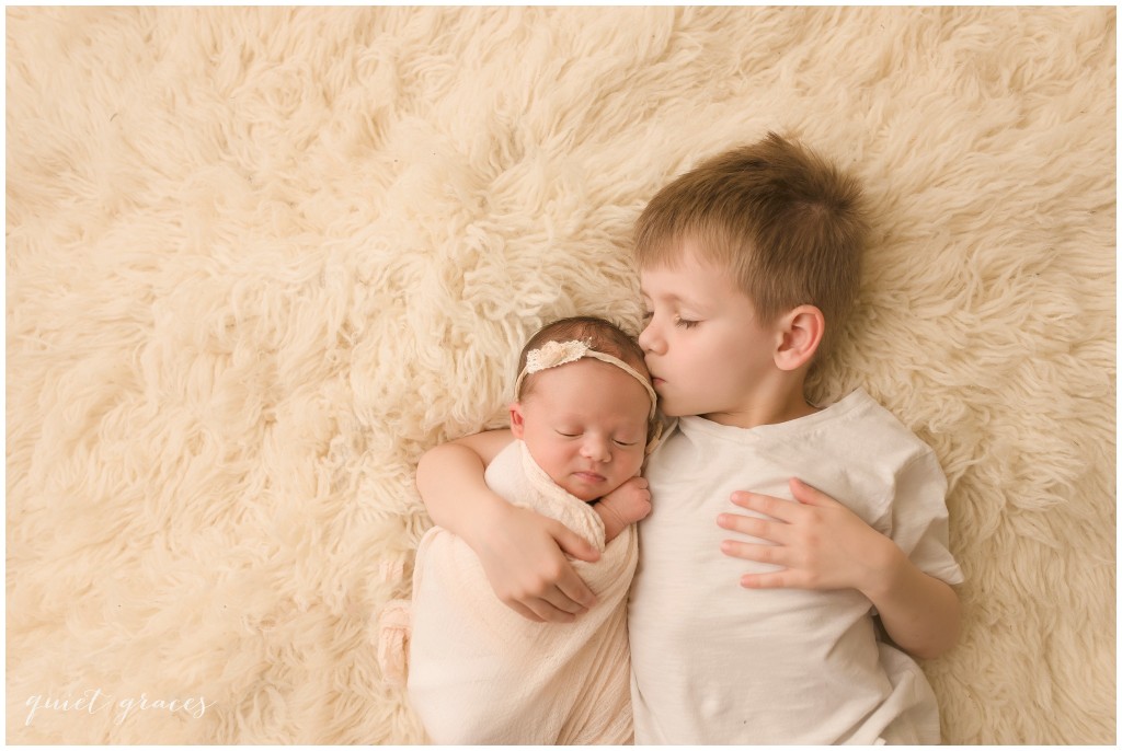 Newborn Baby with Brother Greer SC