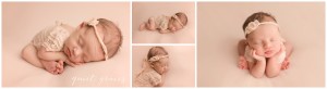 Newborn Baby Girl Pictures in a Studio Greer SC