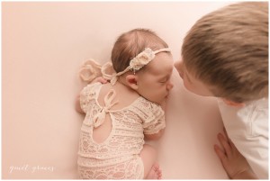 Newborn Baby with Brother Pictures Greer SC