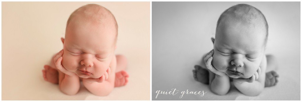 Smiling Newborn Baby Pictures Simpsonville SC