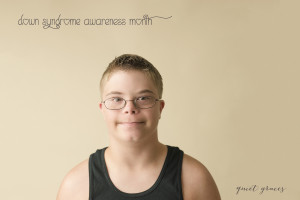 Down Syndrome Awareness Month Portraits