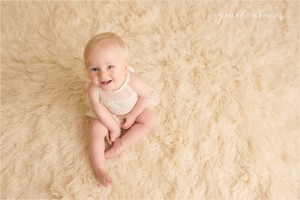 Greenville Photographer with Wardrobe for Baby