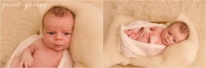 Sweet Pictures of an older newborn in Simpsonville SC
