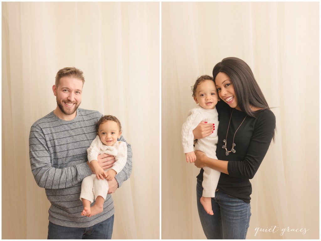 Photos with Family in a Cake Smash Session Greer SC