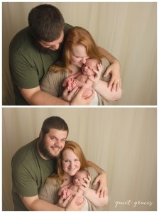 Family Photos with a Newborn Baby Greenville SC