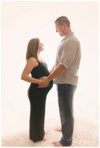 Studio Maternity Photographer Simpsonville SC