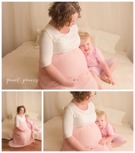Mommy and Child Maternity Pictures Greenville SC