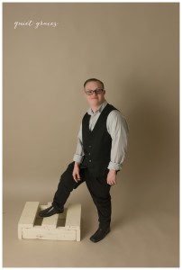Young Man with Down syndrome