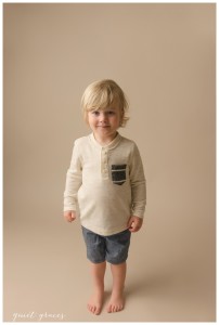 Two Year Old studio portrait Greenville SC