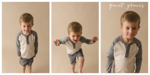 Four Year Old Timeless Studio Portrait