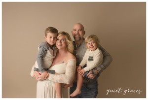 Family Pictures at Maternity Session Greenville SC