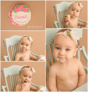 Simple Cake Smash photos Greer SC