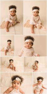Sitting Baby mini session Greenville SC