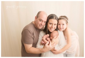 Family with Newborn Pictures Greenville SC