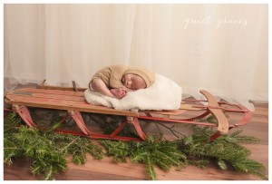Christmas Newborn Photos Greenville SC