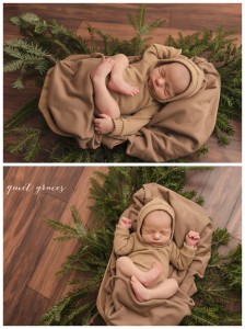 Rustic Woodland Newborn Photos Greenville SC