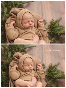 Rustic Woodland Baby Photos Greenville SC