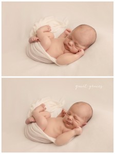 Newborn smiling pictures Greenville SC