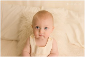 Six Month Baby Sitting Pictures Simpsonville SC